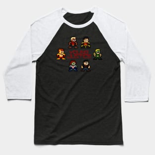 8-bit Young Justice Baseball T-Shirt